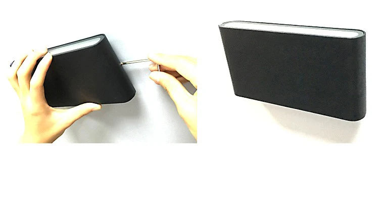 SmartPIR LED Waterproof Wall Lamp - Modern Design