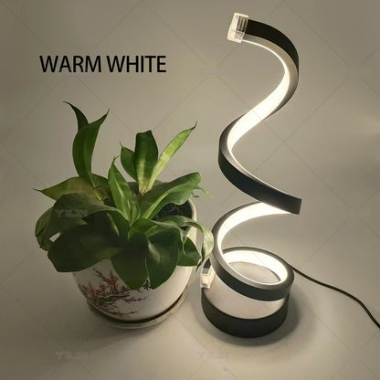 SpiralLED Desk Lamp