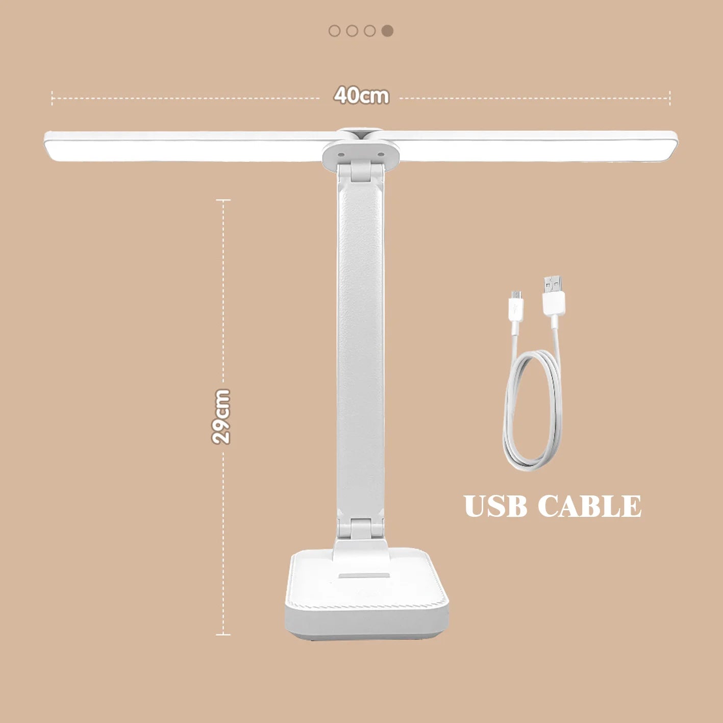 FlexiGlow: Dimmable Touch LED Desk Lamp