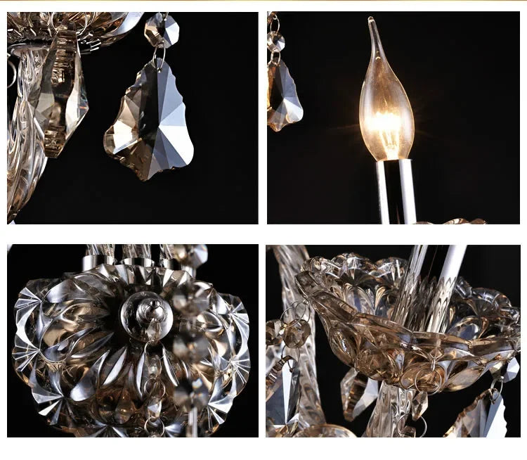 Elegance Crystal Wall Sconce - European Bedroom Light