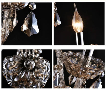 Elegance Crystal Wall Sconce - European Bedroom Light