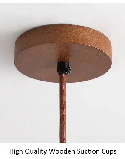Travertine Disc Pendant