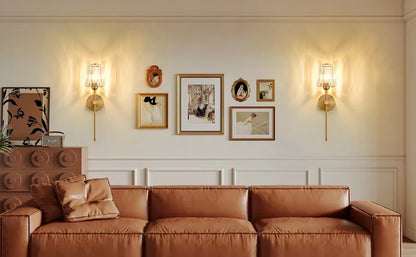 Crystal Glance Wall Sconces