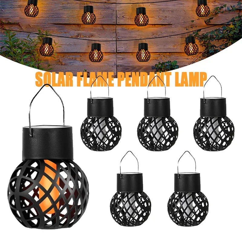 Flame Lantern Solar Fairy Light