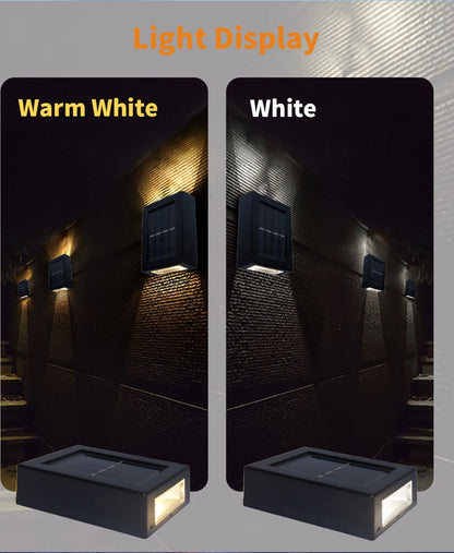 SunGlow Outdoor Wall Washer Solar Light