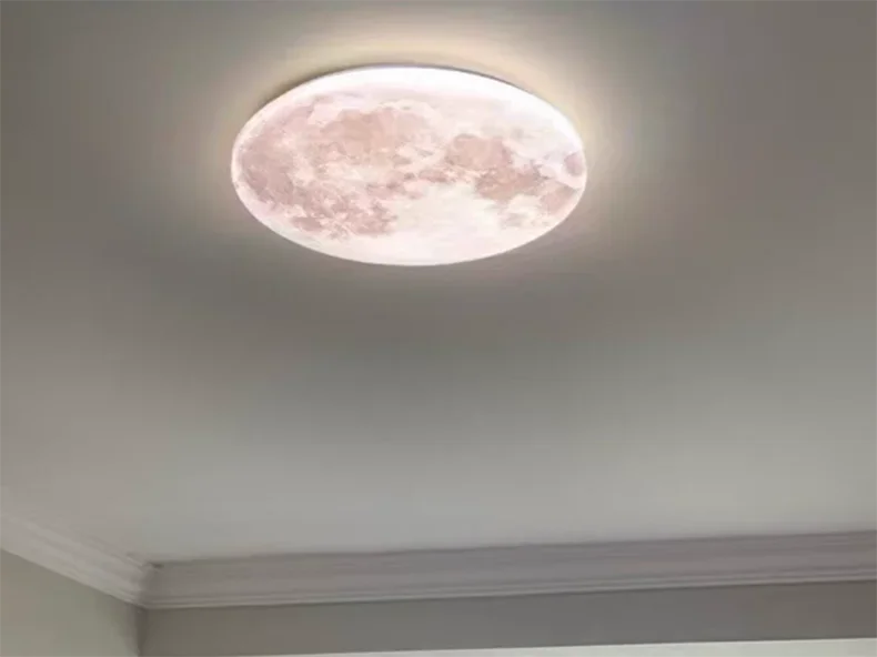 LunarGlow Modern Ceiling Lamp for Stylish Spaces