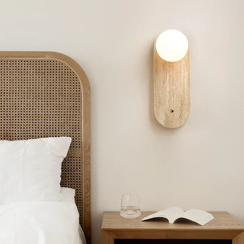 StoneGlow LED Wall Sconce for Stylish Spaces