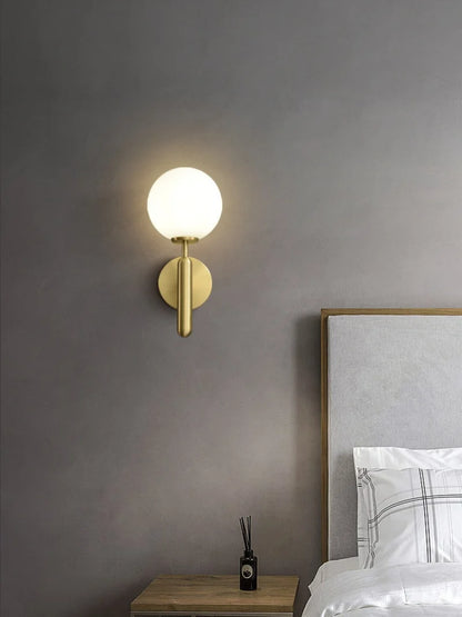 Nordic Glow Plug-In Wall Sconce Light