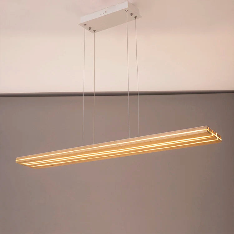 Nordic Wood LED Wall Sconce - Modern Rustic Charm