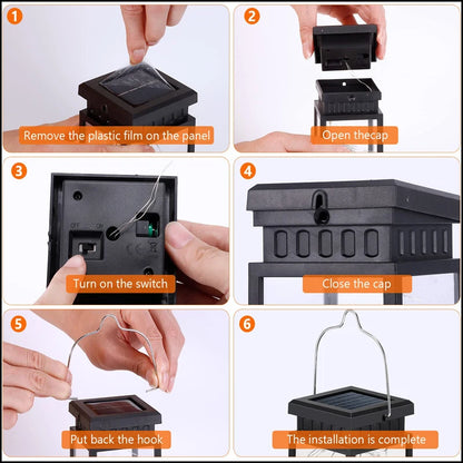 Terraza Lanterns: Solar Outdoor Lighting