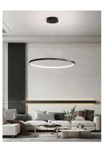 Round LED Ring Pendant