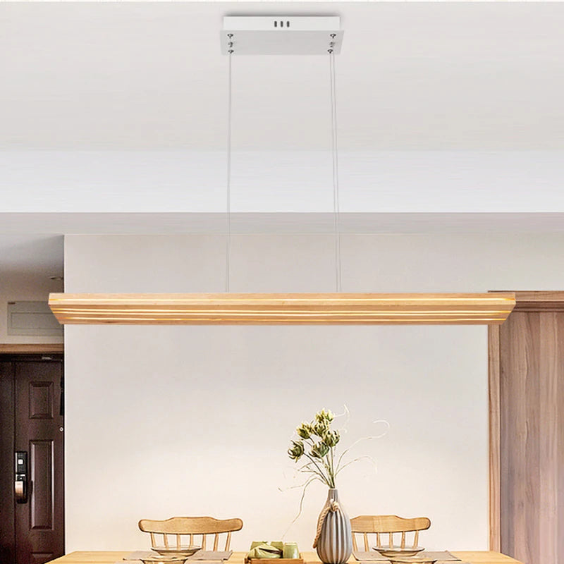 Nordic Wood LED Wall Sconce - Modern Rustic Charm
