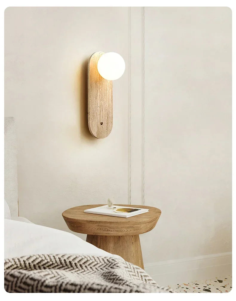 StoneGlow LED Wall Sconce for Stylish Spaces