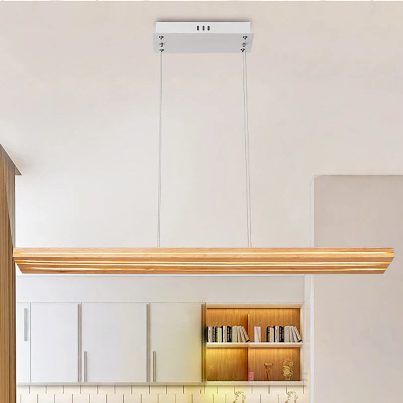 Nordic Wood LED Wall Sconce - Modern Rustic Charm