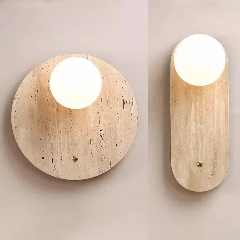 StoneGlow LED Wall Sconce for Stylish Spaces
