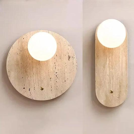 StoneGlow LED Wall Sconce for Stylish Spaces