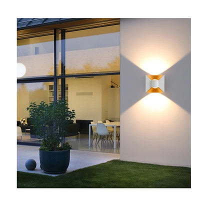 AluGlow Waterproof LED Porch Wall Sconce