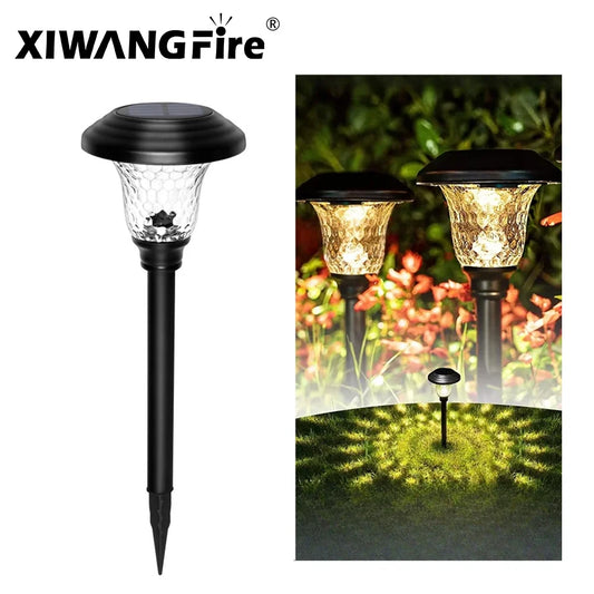 GlowPath Solar Garden Lights - Waterproof LED Elegance