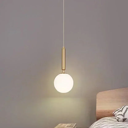 Modern Chandelier Glass Ball LED Pendant Lights