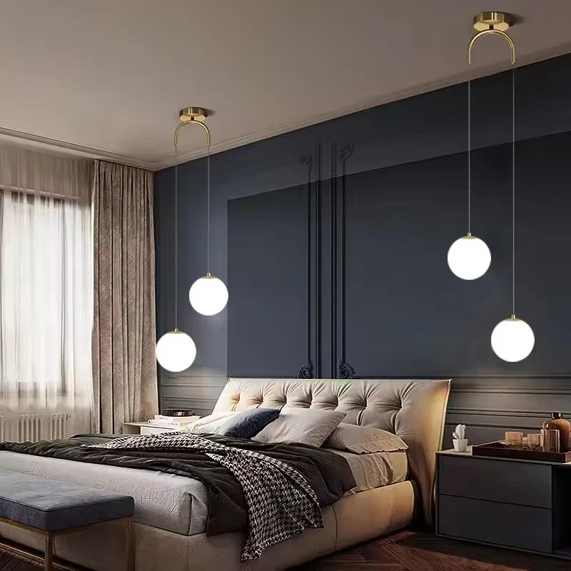 Glass Ball LED Pendant