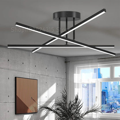 Minimalist Aluminum Chandelier
