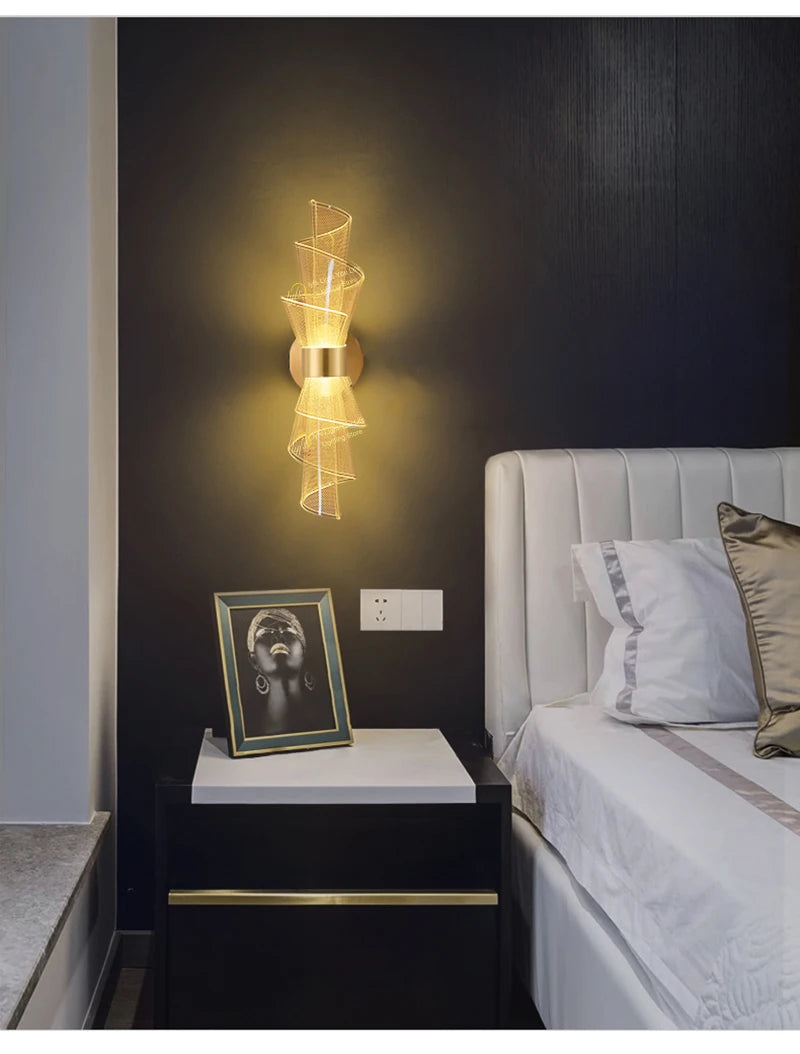 Nordic Glow Wall Sconce - Elegant LED Lighting