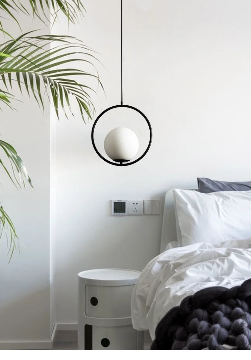 Black Pendant Lighting for Bedroom Bedside Shop