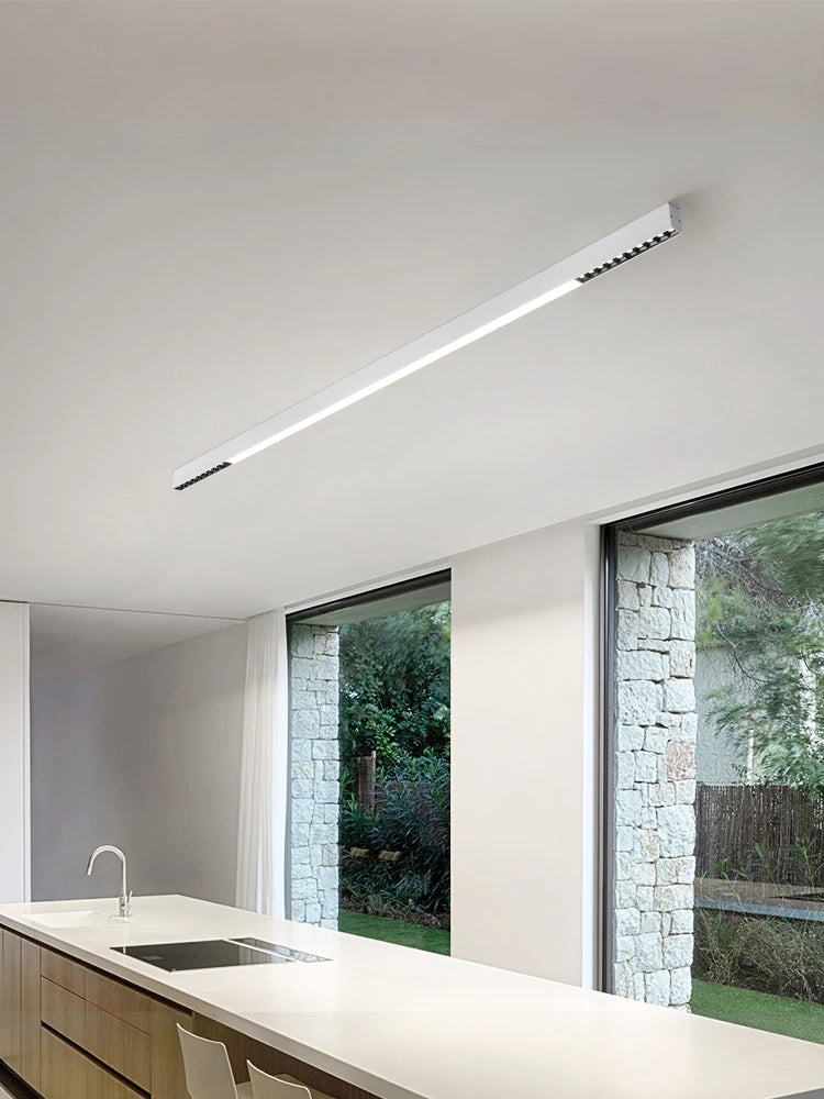 LinearGlow Ceiling LED Lamp for Living Spaces