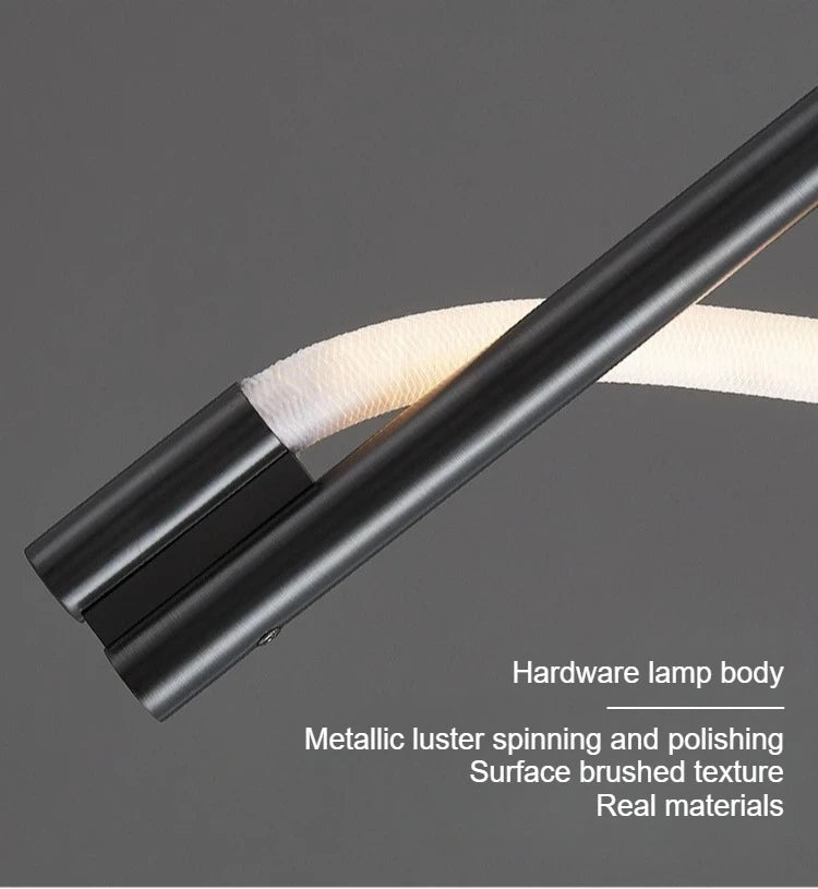 SANDYHA Minimalist LED Strip Wall Lamp