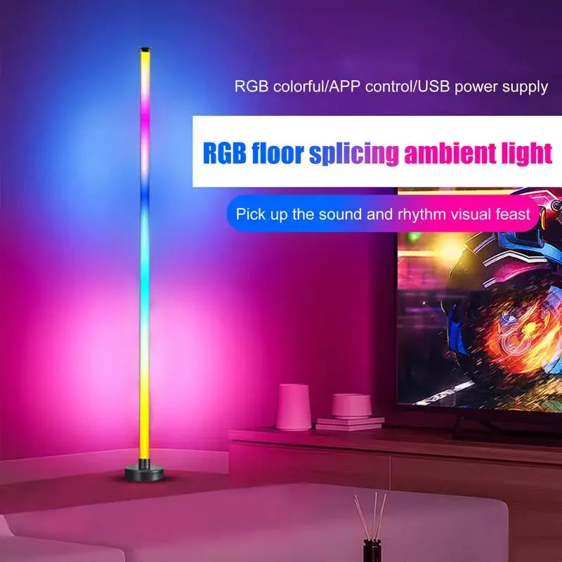 RGB Floor Lamp Modern Floor Lamp Music Sync