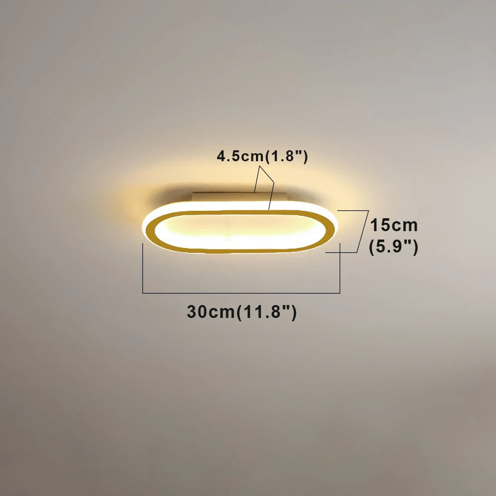 Modern Glow LED Ceiling Lamp - Elegant Interior Illumination