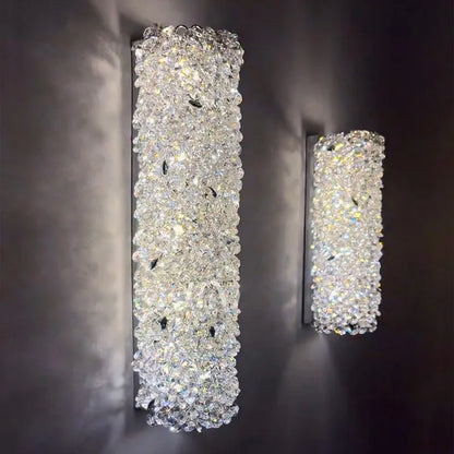 Crystal Charm Wall Sconce