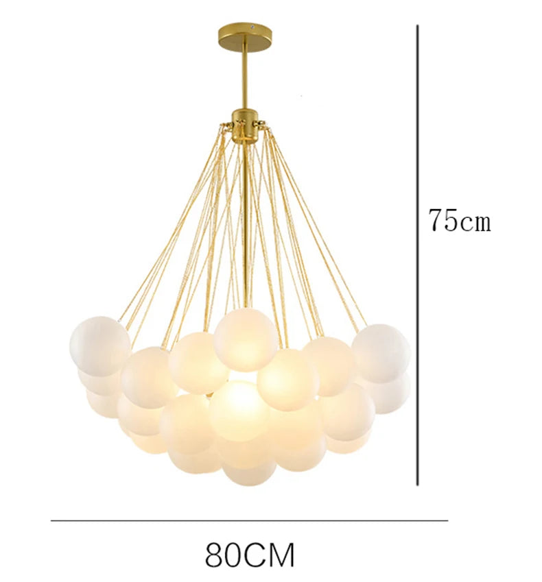 Nordic Home Decor Chandeliers for Dining Room Lustre Pendant Lights