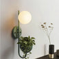 SANDYHA Nordic Glass Ball Wall Sconce Lamp