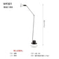Lumina Floor Lamp Retro Italian Design Floor Light