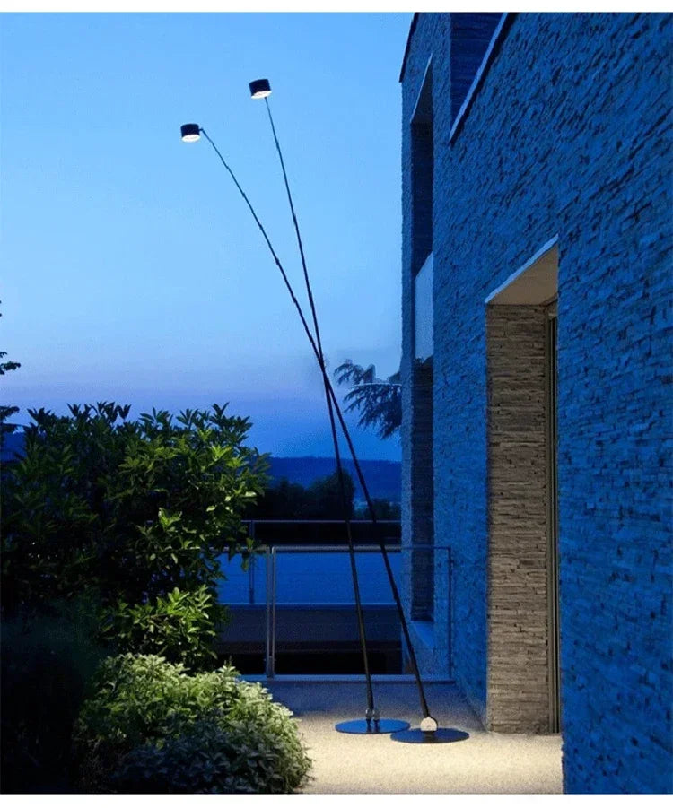 Modern Minimalist Floor Lamp Atmosphere Living Room