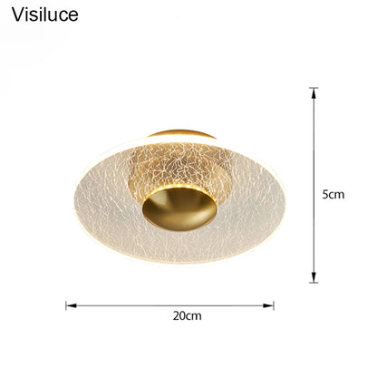 Modern LED Flush Mount Entryway Light Fixture