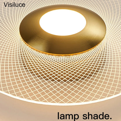 Modern LED Flush Mount Entryway Light Fixture
