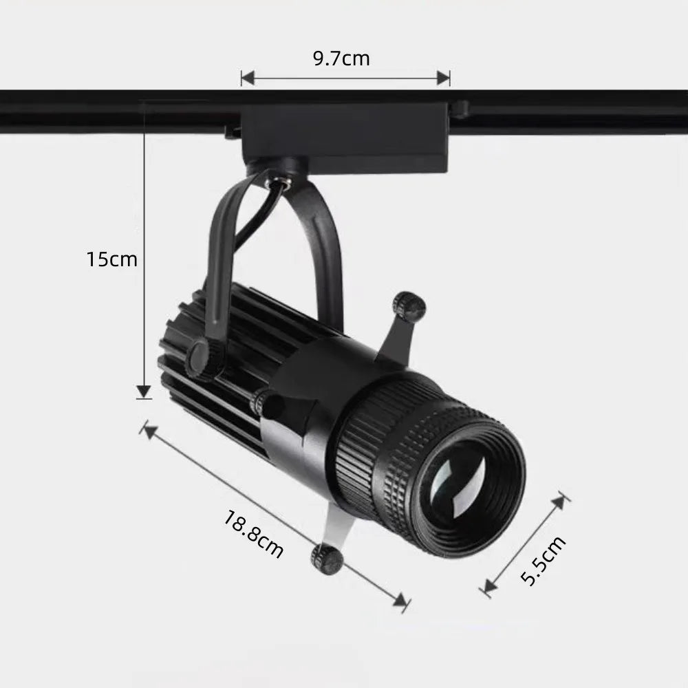Adjustable COB Surface Spotlight