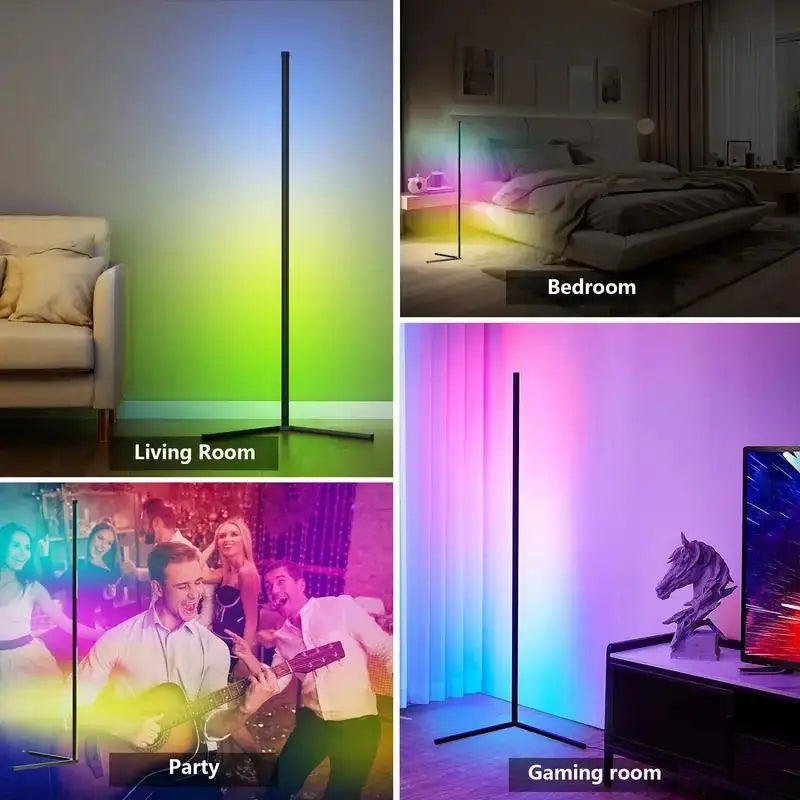 RGB Corner Floor Lamp