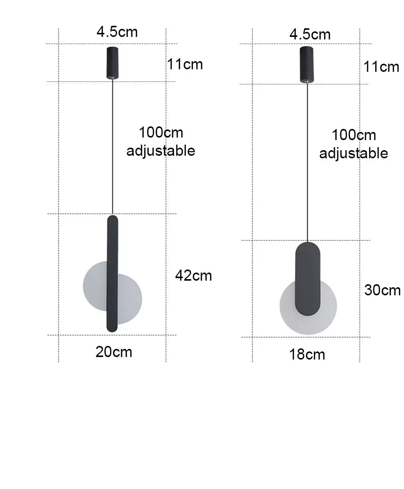 Modern Glow LED Pendant Chandelier for Home Decor