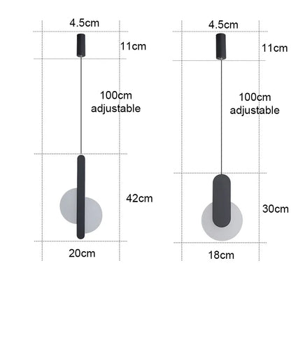 Modern Glow LED Pendant Chandelier for Home Decor