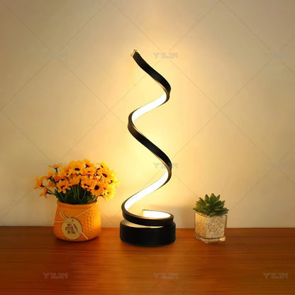 SpiralLED Desk Lamp