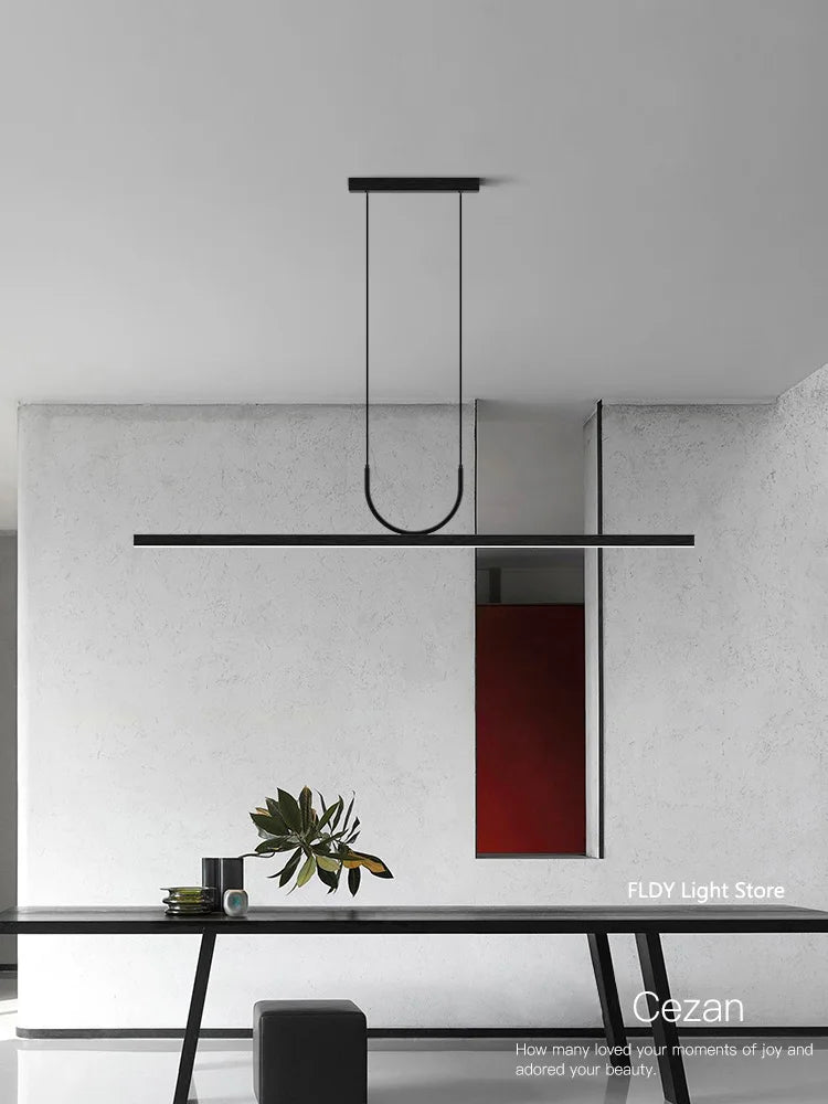 Minimal Linear LED Pendant