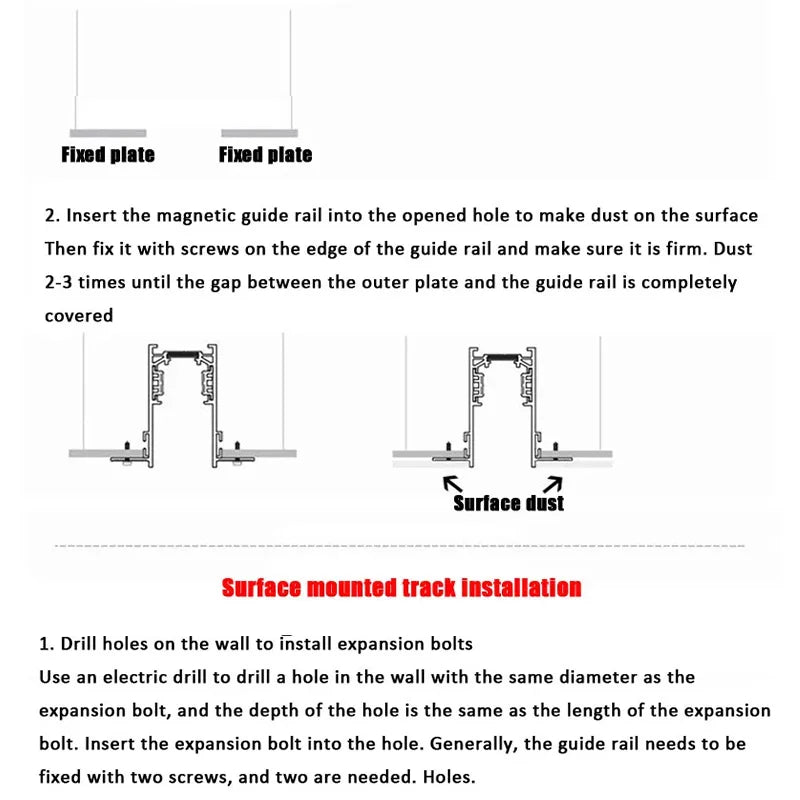 MagnaGlow Ceiling Track Light System