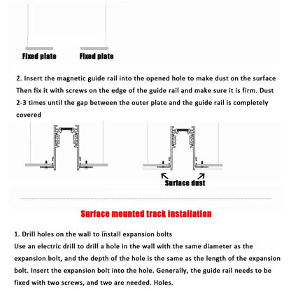 MagnaGlow Ceiling Track Light System