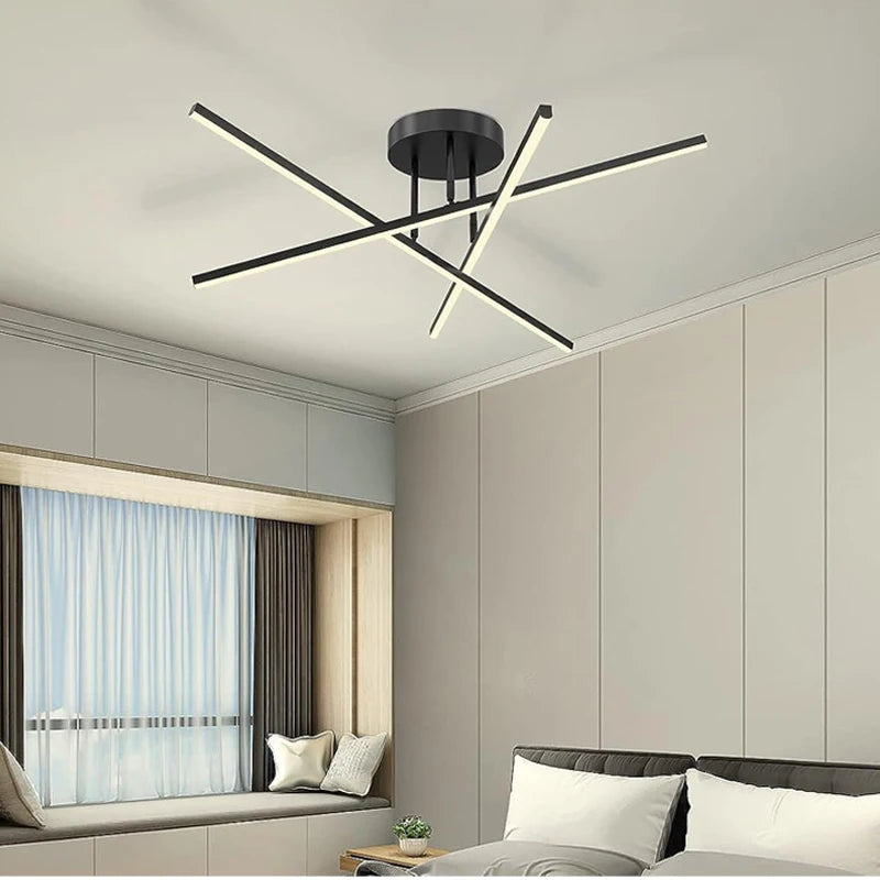 Minimalist Aluminum Chandelier