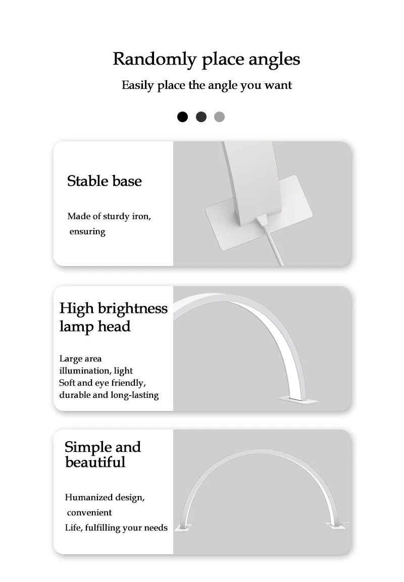 U-Shaped Beauty Lamp
