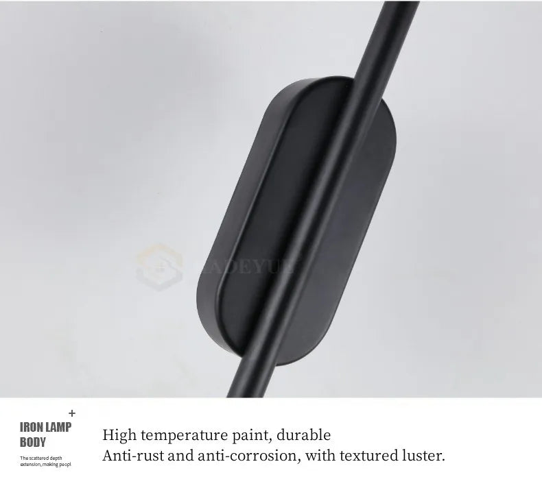 Modern LED Long Wall Lamp Nordic Minimalist Living Room Sofa