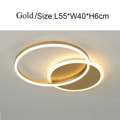 CircleGlow LED Chandelier - Modern Home Lighting
